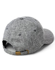 Grey Classic Linen Cap
