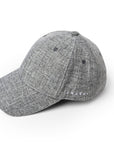 Grey Classic Linen Cap