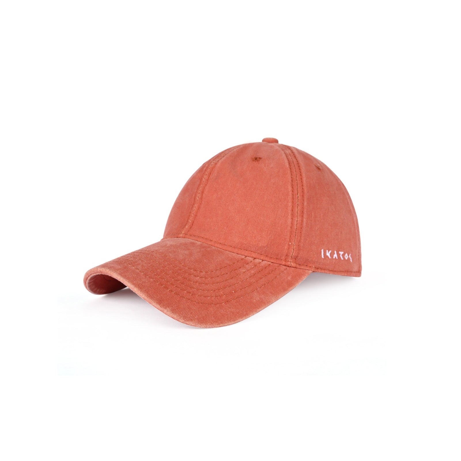 Orange Classic Washed Cap