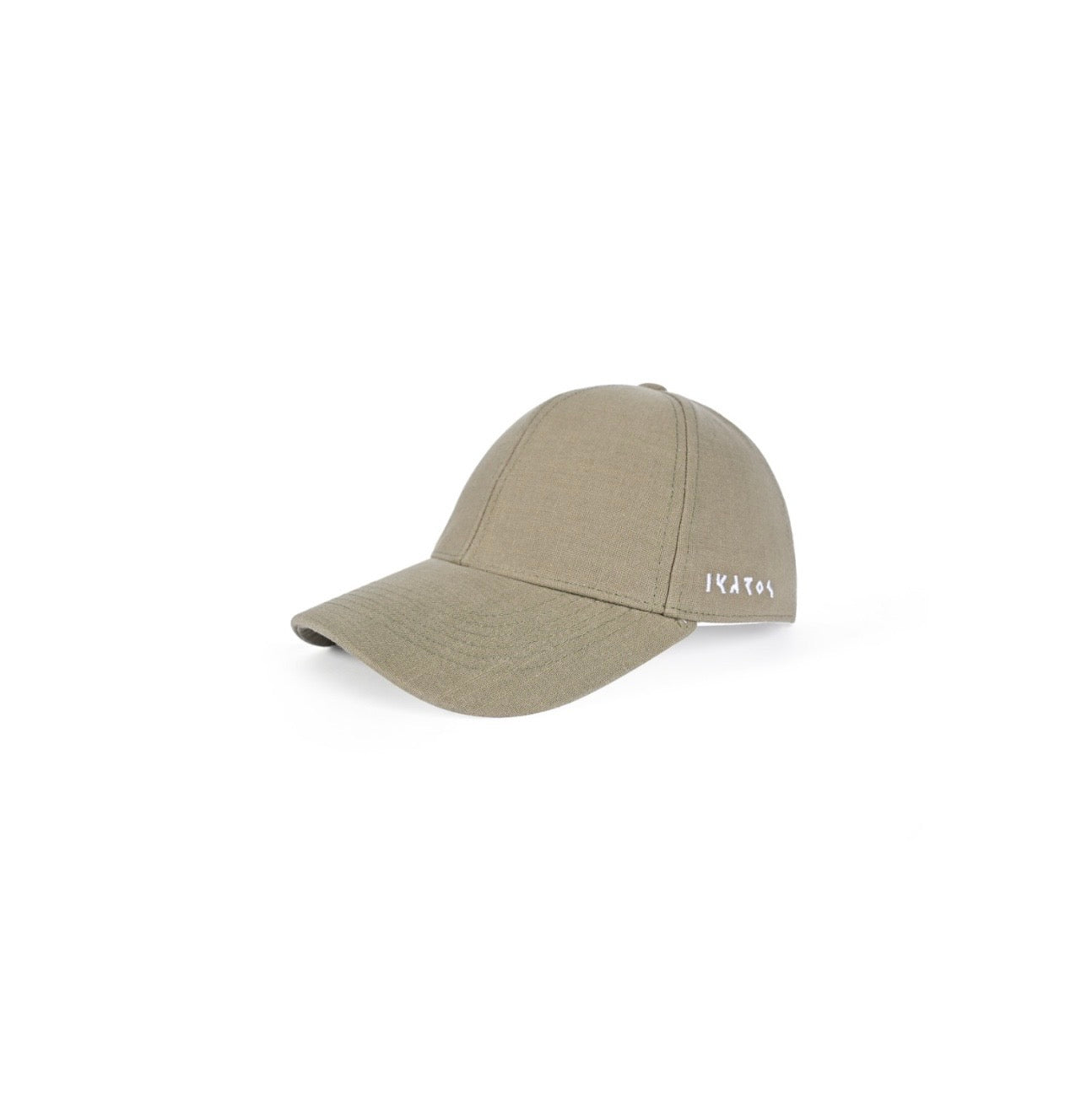 Army Green Linen Cap