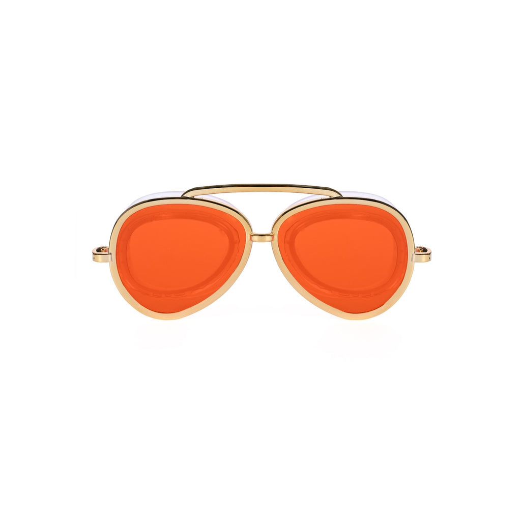 SF - Goggles – Orange Mirror