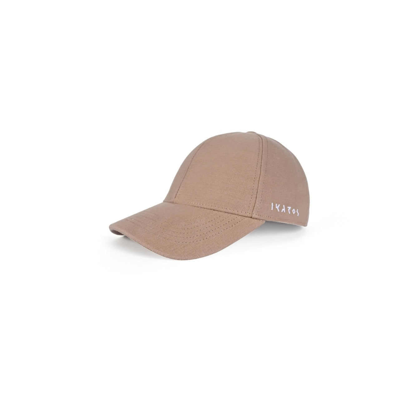 Camel Linen Cap