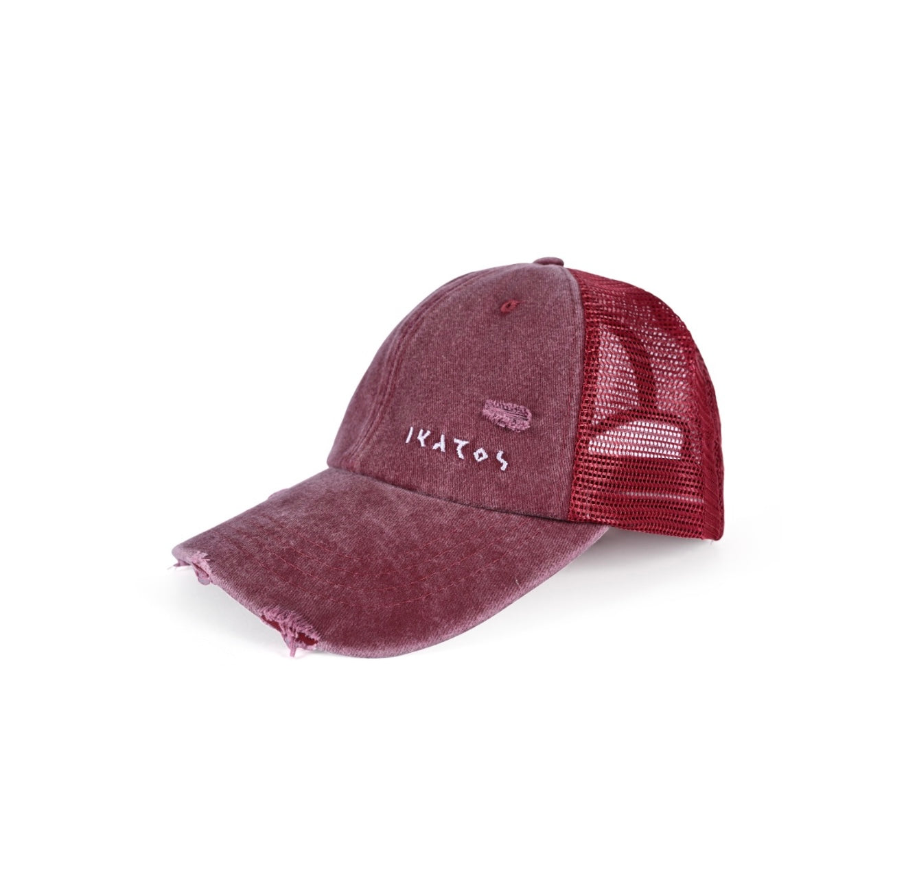 Rose Gold Mesh Washed Cap