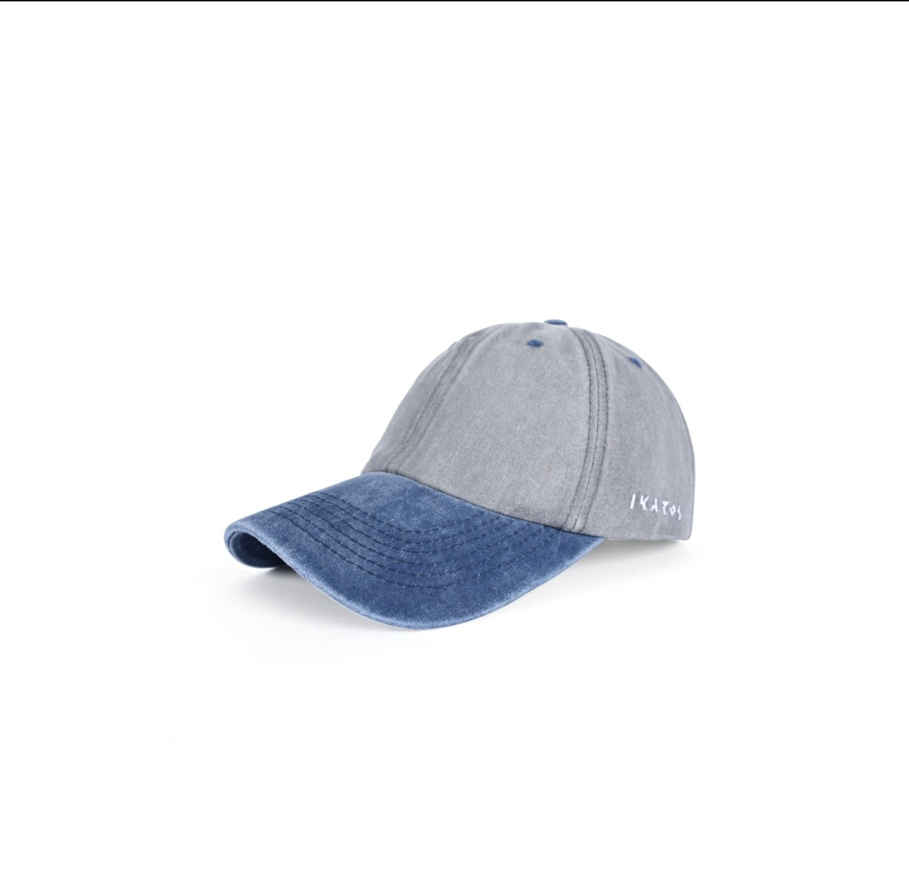 Washed Cap | Grey Navy