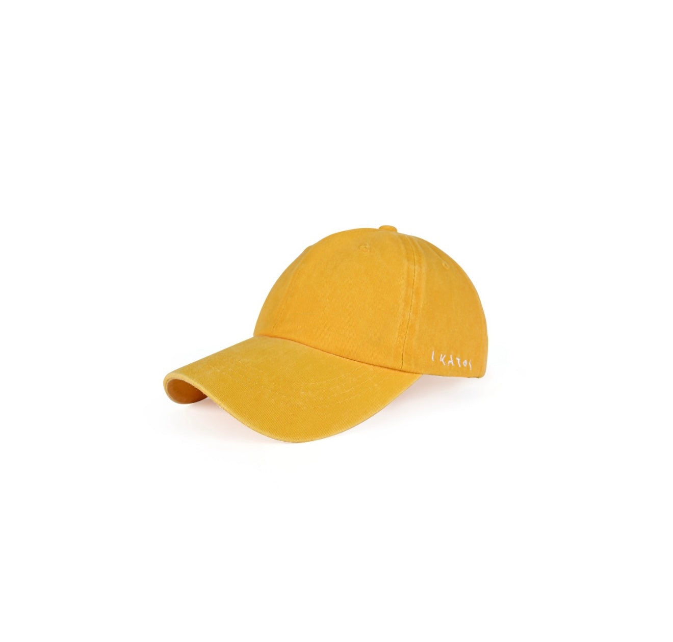 Yellow Classic Washed Cap