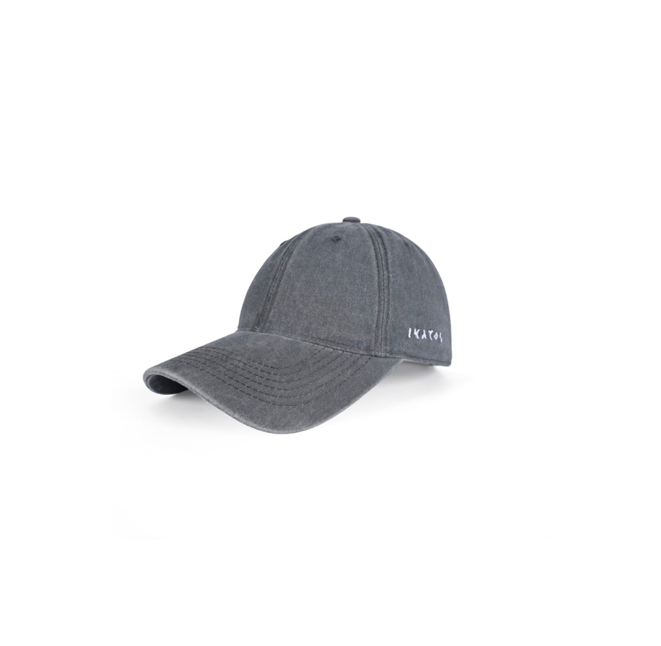 Grey Classic Washed Cap
